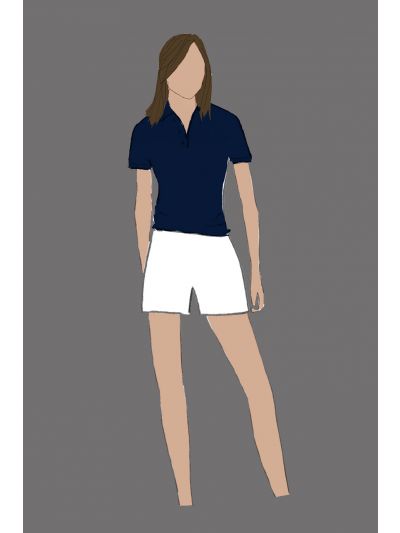 188508 - Uniform Shirt Ladies S/S Navy (Terrace Bar)